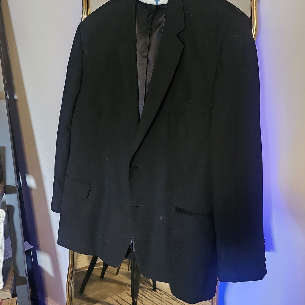 Versani Elegant Black Men's Blazer